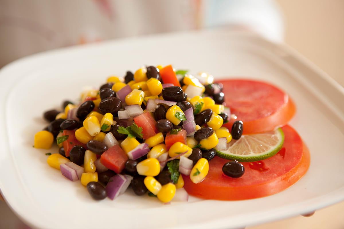 Black Bean Salad (or Salsa)
